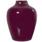 Vase Alexandra House Living Dark pink Metal 21 x 21 x 27 cm