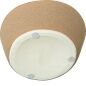 Vaso Alexandra House Living Bianco Ceramica 25 x 23 x 40 cm Con maniglia