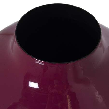 Vase Alexandra House Living Dark pink Metal 21 x 21 x 21 cm