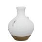 Vaso Alexandra House Living Bianco Ceramica 23 x 28 cm Con manici