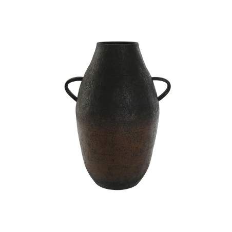 Vase Home ESPRIT Brown Black Metal Vintage 38 x 29 x 51 cm