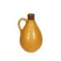 Vaso Romimex Senape Ceramica 20 x 30 x 20 cm Con maniglia