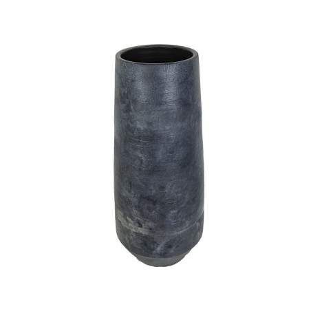 Vase Romimex Grey Ceramic 22 x 60 x 22 cm