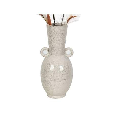 Vase Romimex Beige Ceramic 18 x 40 x 18 cm With handles