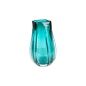 Vase Romimex Turquoise Glass 18 x 31 x 18 cm