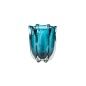 Vase Romimex Blue Glass 18 x 23 x 18 cm