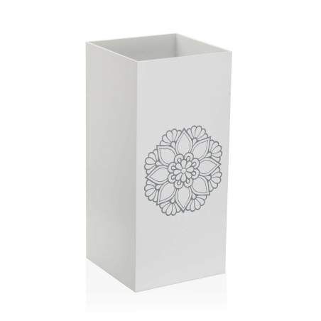 Portaombrelli Versa Mandala Bianco Legno MDF (22 x 48 x 22 cm)