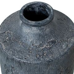 Vase Alexandra House Living Grey Ceramic 17 x 42 cm