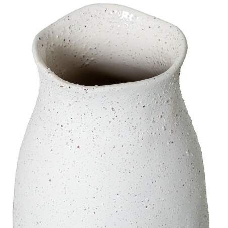 Vaso Alexandra House Living Bianco Ceramica 16 x 40 cm