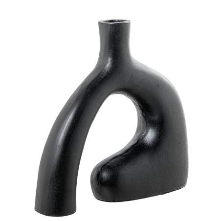 Vase Alexandra House Living Black Aluminium