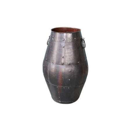 Vaso Romimex Nero Metallo 45 x 67 x 45 cm