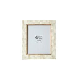 Photo frame Romimex Brown Wood Bone 28 x 33 x 2 cm