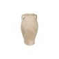 Vase Romimex White Terracotta 21 x 37 x 21 cm With handles