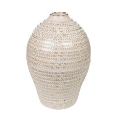 Vaso Romimex Beige Terracotta 19 x 28 x 19 cm