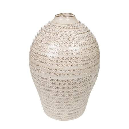 Vaso Romimex Beige Terracotta 19 x 28 x 19 cm