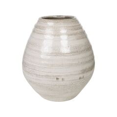 Vaso Romimex Beige Terracotta 23 x 25 x 23 cm