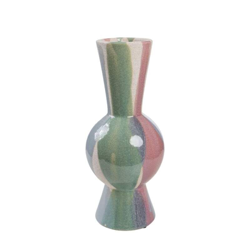 Vaso Romimex Multicolore Ceramica 24,5 x 3 x 33,5 cm