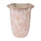 Vase Romimex Beige Pink Porcelain 24 x 29 x 24 cm