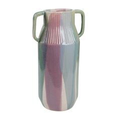 Vaso Romimex Multicolore Ceramica 20 x 40 x 15 cm Con manici