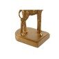 Desk lamp Home ESPRIT Black Golden 20 x 20 x 53 cm