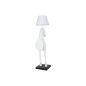 Lampada da Terra Home ESPRIT Bianco 220 V 47 x 40 x 153 cm