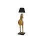 Floor Lamp Home ESPRIT Black Golden 220 V 47 x 40 x 153 cm