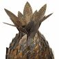 Candle Holder Alexandra House Living Golden Iron 18 x 28 x 18 cm Pineapple