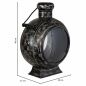 Candle Holder Alexandra House Living Black Glass Iron 21 x 40 x 29 cm