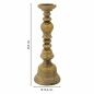 Candelabro Alexandra House Living Oro Resina 16 x 46 x 16 cm