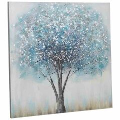 Quadro Alexandra House Living Nature Tela Legno di abete 80 x 3 x 80 cm