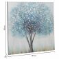 Quadro Alexandra House Living Nature Tela Legno di abete 80 x 3 x 80 cm