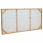 Quadro Alexandra House Living Tela Legno di abete 120 x 3 x 60 cm