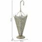 Portaombrelli Alexandra House Living Argento 29 x 81 x 34 cm