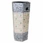 Umbrella stand Alexandra House Living Grey Cream 24 x 58 x 24 cm