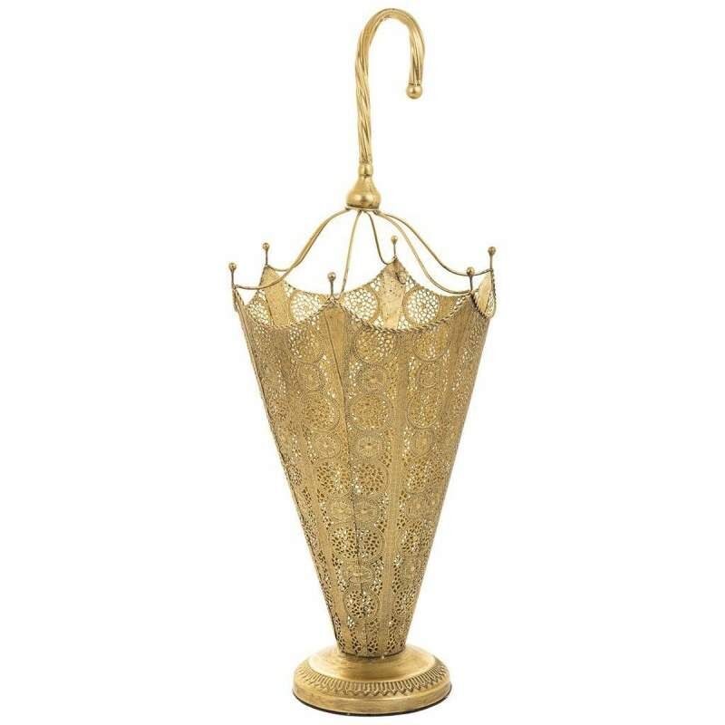 Portaombrelli Alexandra House Living Oro 29 x 81 x 34 cm