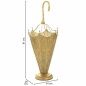 Portaombrelli Alexandra House Living Oro 29 x 81 x 34 cm