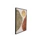 Canvas Romimex polystyrene MDF Wood Abstract 60 x 80 x 3 cm