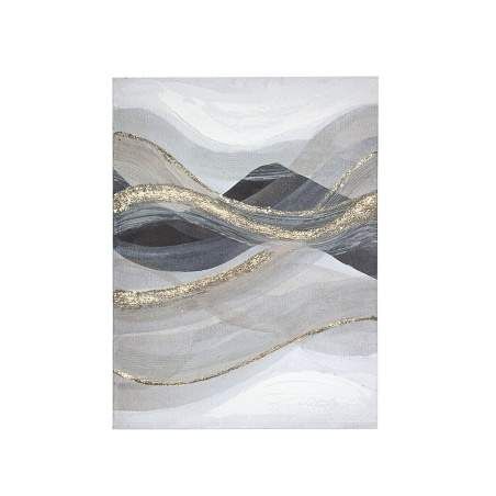 Oil Painting Romimex Canvas Waves 60 x 80 x 3 cm