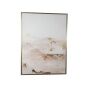 Canvas Romimex polystyrene MDF Wood Abstract Landscape 60 x 80 x 3 cm