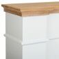 Cornici camini Alexandra House Living Bianco Legno di abete Legno MDF 29 x 101 x 125 cm