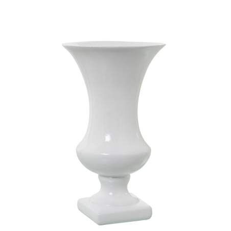 Vaso Alexandra House Living Bianco Ceramica 19 x 33 cm