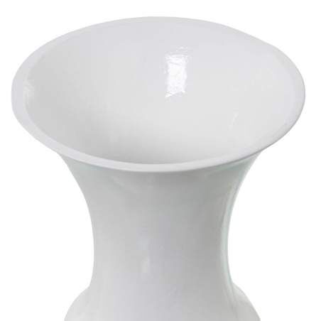 Vase Alexandra House Living White Ceramic 19 x 33 cm