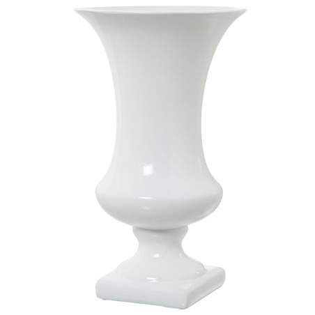 Vase Alexandra House Living White Ceramic 25 x 41 cm