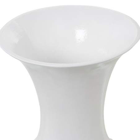 Vaso Alexandra House Living Bianco Ceramica 25 x 41 cm