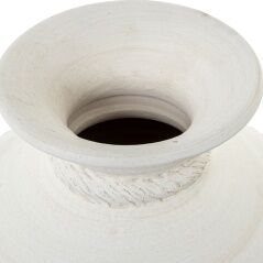 Vaso Alexandra House Living Bianco Ceramica 29 x 40 cm