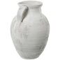 Vaso Alexandra House Living Bianco Grigio Ceramica 25 x 26 x 36 cm