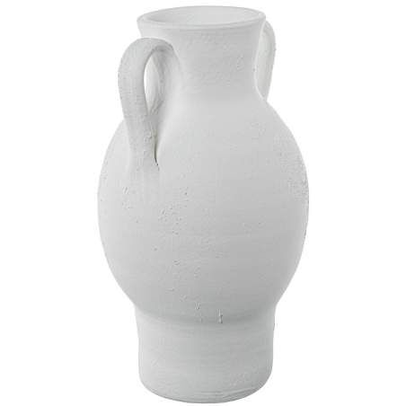 Vaso Alexandra House Living Bianco Ceramica 23 x 40 cm