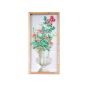 Sheet Romimex PVC Wood 39 x 79 x 2 cm Floral