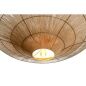 Ceiling Light Romimex Natural Jute Iron 115 x 22 x 115 cm