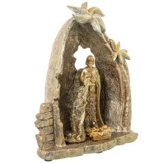 Presepe di Natale Alexandra House Living 22218 Acrilico Plastica Melammina 27 x 14 x 31 cm